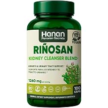 Hanan Rinosan Kidney Cleanser Blend | 100 Capsules | Naturally Aids in Supporting Healthy Kidney and Urinary Tract Function