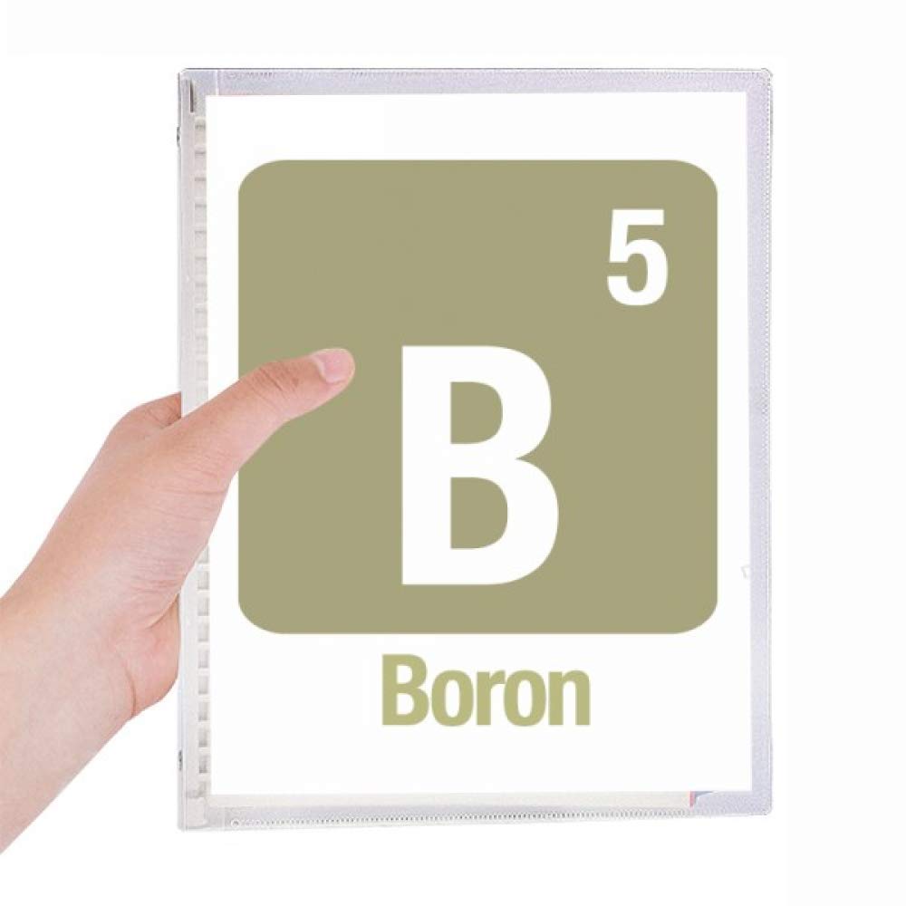Carnet à spirale Boron rechargeables pour notes de chimie - 5