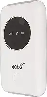 Slot para cartão SIM 5G desbloqueado, roteador portátil 300Mbps LTE USB, bateria de 3200 mAh, até 10 dispositivos, para viagens, transmissão ao vivo ao ar livre