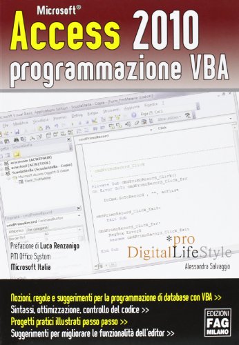 Access 2010 programmazione VBA Access 2010 programmazione VBA