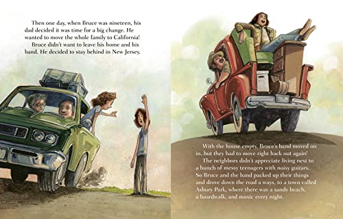 Bruce Springsteen A Little Golden Book Biography (Little Golden Book Biographies) - Image 3