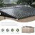 MXV 10 x 8FT Outdoor Storage Shed, Metal Garden Shed with Windows, Double Lockable Doors & Sloped Roof, Magnetic Solar Lamp, Waterproof Tool Sheds for Backyard Garden Patio Lawn, Brown