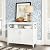 Safiyya Peel and Stick Wallpaper Boho Contact Paper Peel and Stick Modern Bathroom Wall Paper for Bedroom Blue and White Wallpaper Self Adhesive Removable Vinyl Roll 118"x17.3"