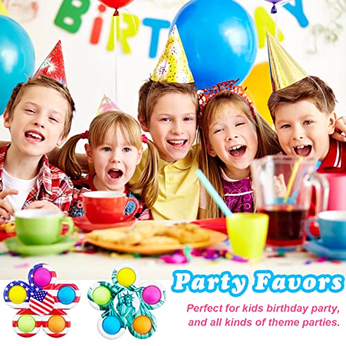 30 Fidget Spinners Toys, Party Favors Gifts For Kid,Pop Fidget Spinner Pack Bulk, Little Sensory Fidget Toys Pack, Classroom Prizes For Girls Boys Students #TOP1