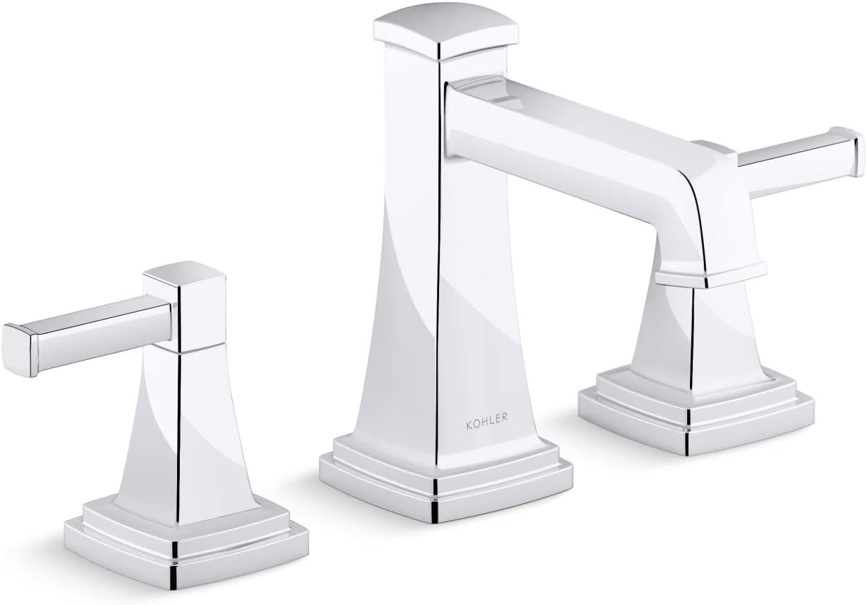 Kohler® T26428-4-CP Bellera® ADA Deck-Mount Tub Faucet, 2 Handles - View #13