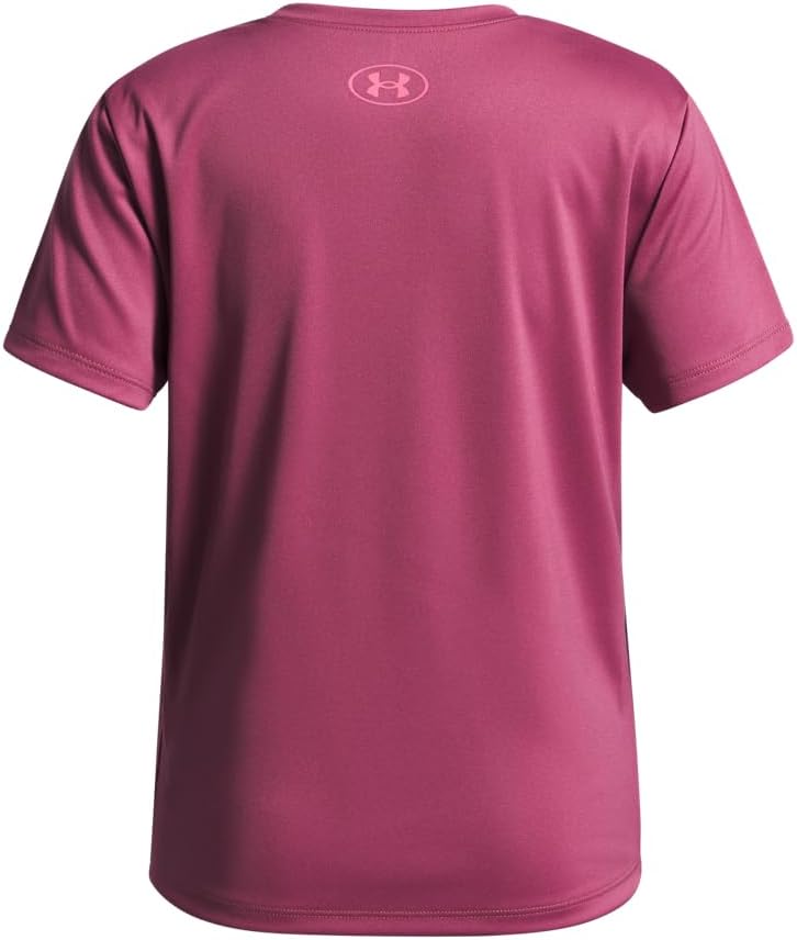 Under Armour Girls Tech Varsity Graphic Short Sleeve T Shirt - Image 2