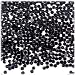 The Crafts Outlet 1440-Piece Flat Back Acrylic Round Rhinestones, 3mm, Jet Black