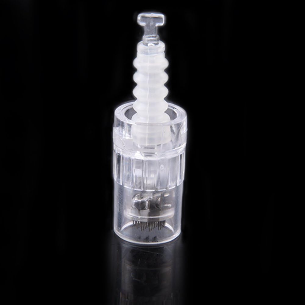 Delaman 10 stuks naalden cartridges voor elektrische auto Microneedle Stamp Derma Roller Pen Delaman 10 stuks naalden cartridges voor elektrische auto Microneedle Stamp Derma Roller Pen