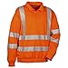 Produktbild Cofra Warnschutz Pullover Route V112-1 Troyer 3XL, in Signalfarbe orange, 40-00V11201-XXXL