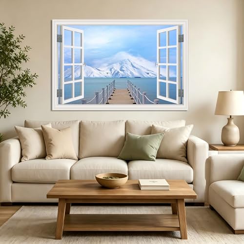 Évasion Alpine Chez Vous avec le Tableau Toile Forêt Nature 50x75 - 2