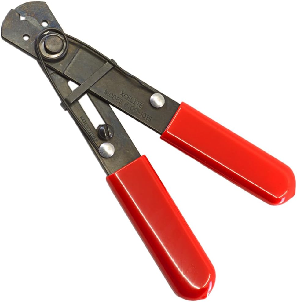 Xcelite 101SNV WIRE STRIPPER,5",SELF-OPENING HANDLES, Red