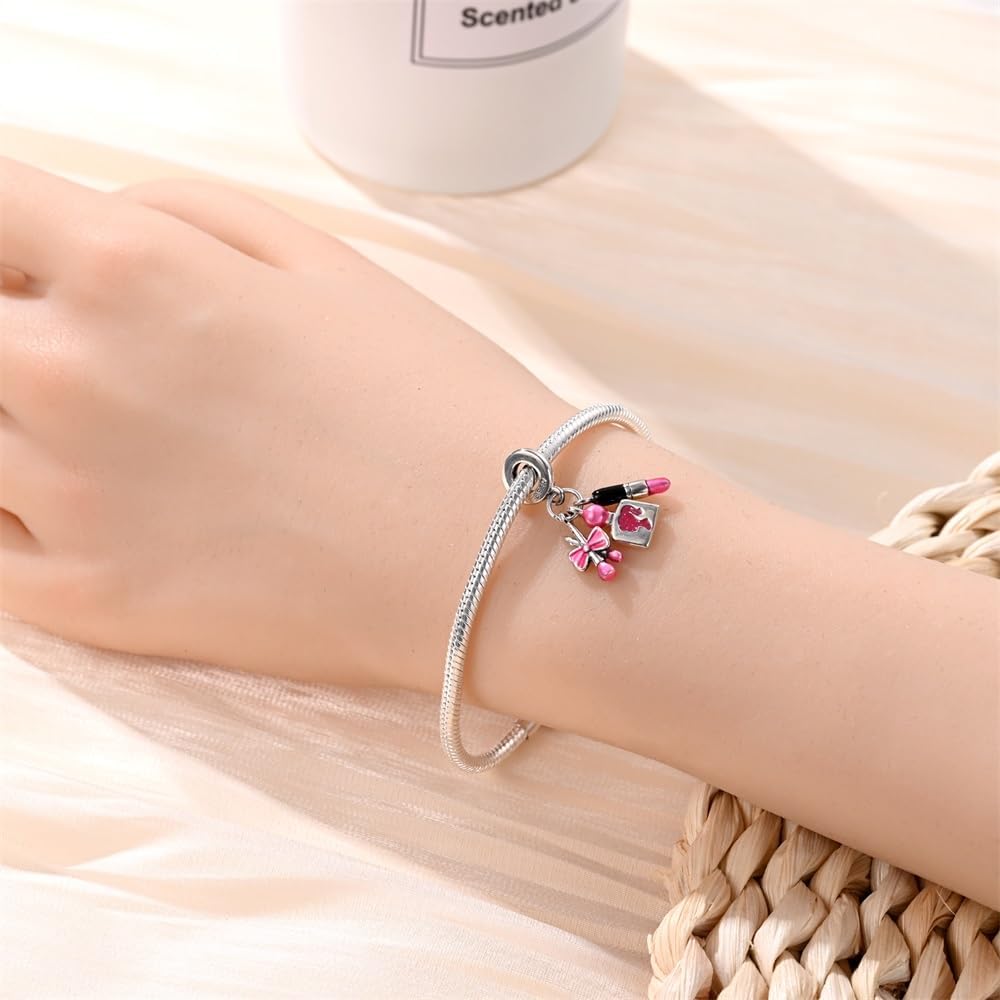 LIGHTDOG 925 Sterling Silver Charms for Bracelets Necklaces Dangle Pendants Beads Charms Fits Pandora Charms Bracelets Jewelry Holidays Gift for Women - Image 3