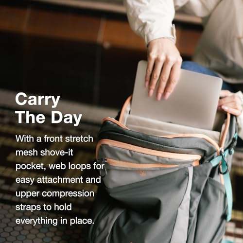 Osprey Flare Commuter Laptop Backpack, Kazuma Print/Toffee Orange by Osprey - Image 4