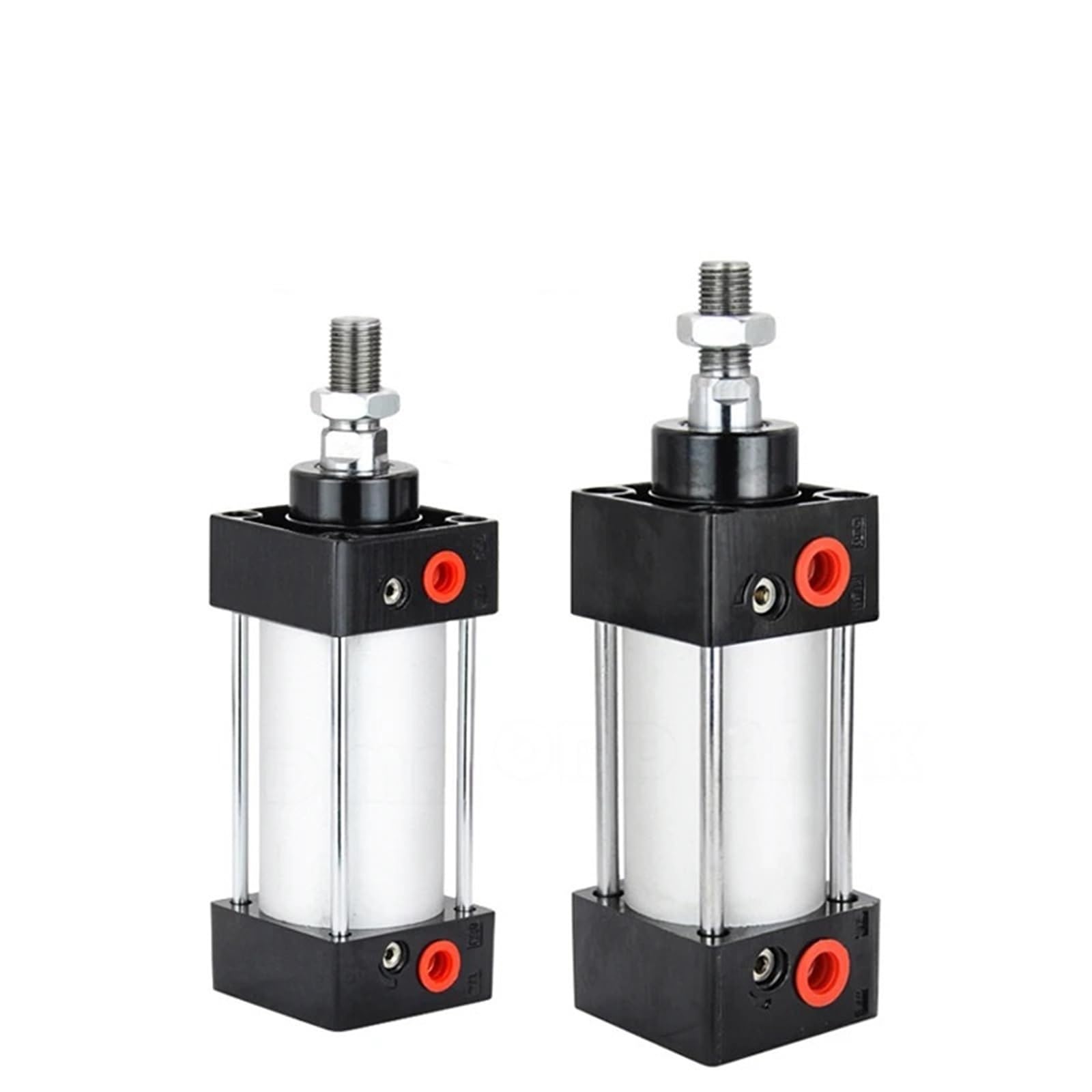 Cylindre pneumatique SC32 double effet pour motoriser un établi d'atelier en longueur