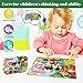 MZZOTOY Puzzles for Kids Ages 4-8, 60 Piece Puzzles for Kids Ages 3-5 in a Metal Box Girls and Boys Learning Educational Jigsaw Puzzle Toys Gifts