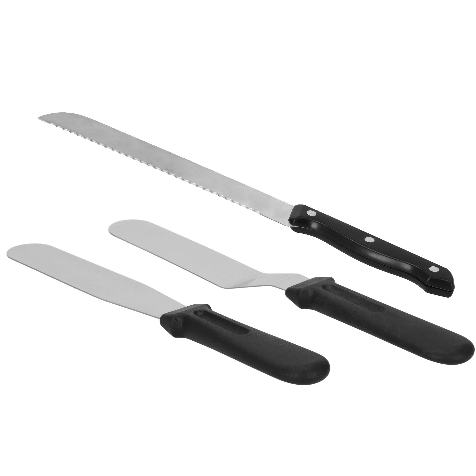 SPRINGOS Juego de accesorios para tartas (345 unidades, soporte para tartas, acero inoxidable)