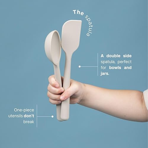 Miniatura 5 de Tampoco Montessori - Juego de hornear y cocinar para niños, utensilios de primera calidad seguros para niños y niñas, herramientas de cocina reales