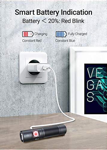 Nextorch 4Tool 1400 Lumens Rechargeable High Lumens Type-C Usb Mini Led Flashlights Compact Edc Pocket Torch For Camping Hiking Police Law Enforcement Hunting #TOP7