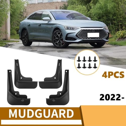 Garde-Boue BYD Han DM-i 2022 2023 2024 Accessoires Auto Protection Éclaboussures Pluie