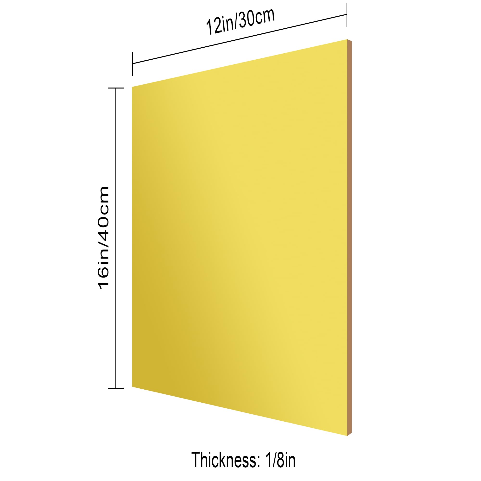 Gold Mirror Acrylic Sheets - DIY Crafts & Décor -2 Gold Mirror Acrylic Sheets - DIY Crafts & Décor -2