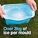 Polar Recovery Ice Bath Block Moulds for Cold Water Therapy/Cold Plung Ice Moulds for Extra Large Brick Moulds