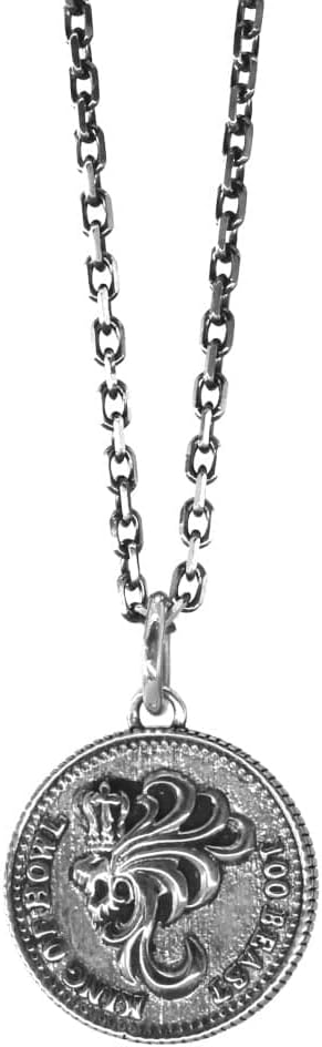 ライオンハート] ネックレス HOWL レガシーコインネックレス シルバー