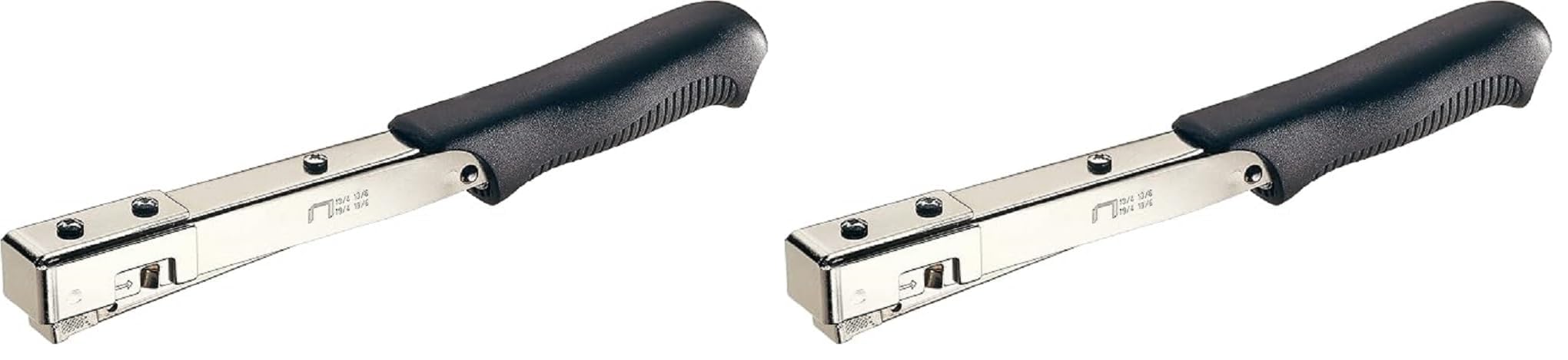 Rapid Hammertacker R19, Schlagtacker, Leicht und Kompakt, Stahlkonstruktion, für Klammern Typ 13, 4-6mm (Packung mit 2)