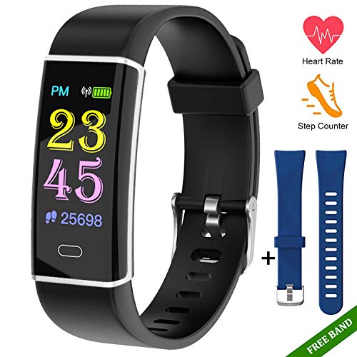 Fitness Tracker Watch-kids Activity Trackers Health Exercise Watch With Heart Rate Monitor, Smart