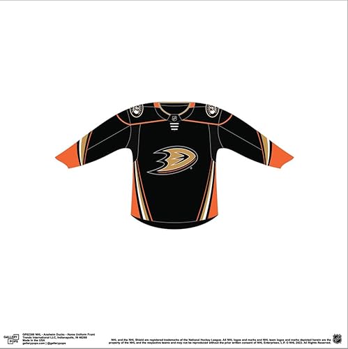 Miniatura 2 de Trends International Gallery Pops NHL Anaheim Ducks - Lienzo decorativo para pared, 12.00 x 12.00 pulgadas, lienzo estirado