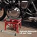 Hydraulic Motorcycle Lift Table-300Lbs Motorcycle Scissor Table Jack, Portable Hydraulic Motorcycles Lift Stand for ATV UTV Bike