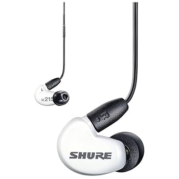 美品✨️SHURE AONIC 215 SE215DYBL Amazon.com: Shure AONIC 215 Wired Sound Isolating Earbuds