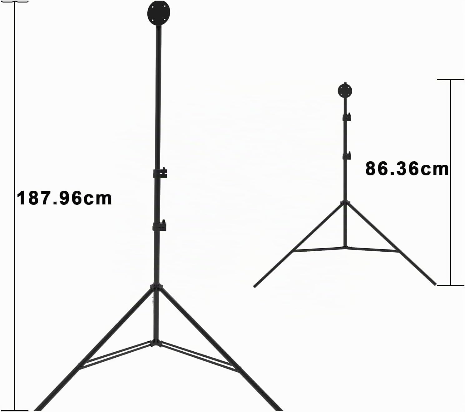 Cible de fléchettes standard, support de cible de fléchettes, support de fléchettes hauteur réglable : 84-194 cm, pliable