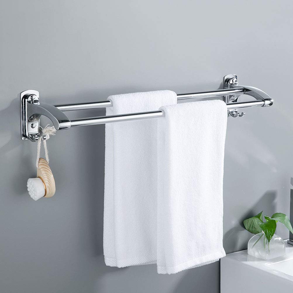 Porte-serviettes mural pour salle de bain familiale et moderne