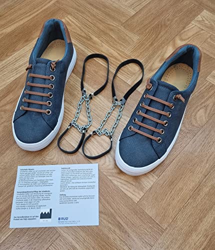 RUD Gleitschutzkette Quick Step Schneekette für Schuhe - Bester Grip auf Schnee, Einheitsgröße