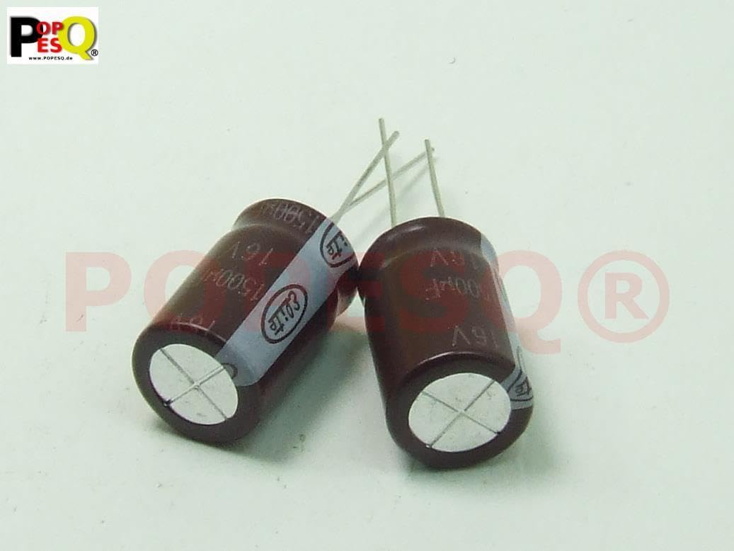 Image secondaire de Condensateur Électrolytique 1500uF 16V - Lot de 2