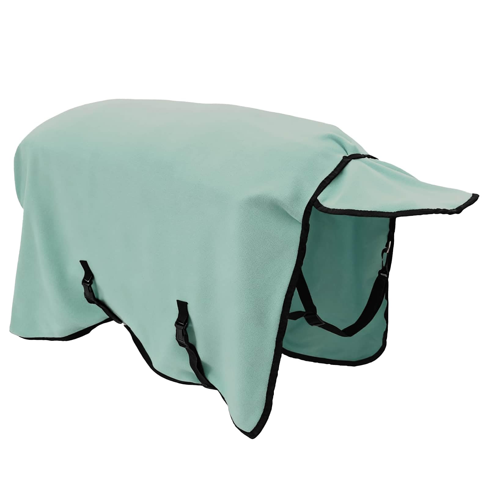 Manta para caballo, 85 cm, poliéster, transpirable, impermeable, resistente al viento, resistente al desgarro, para pastoreo, exterior, transición, protección cálida con correa ajustable