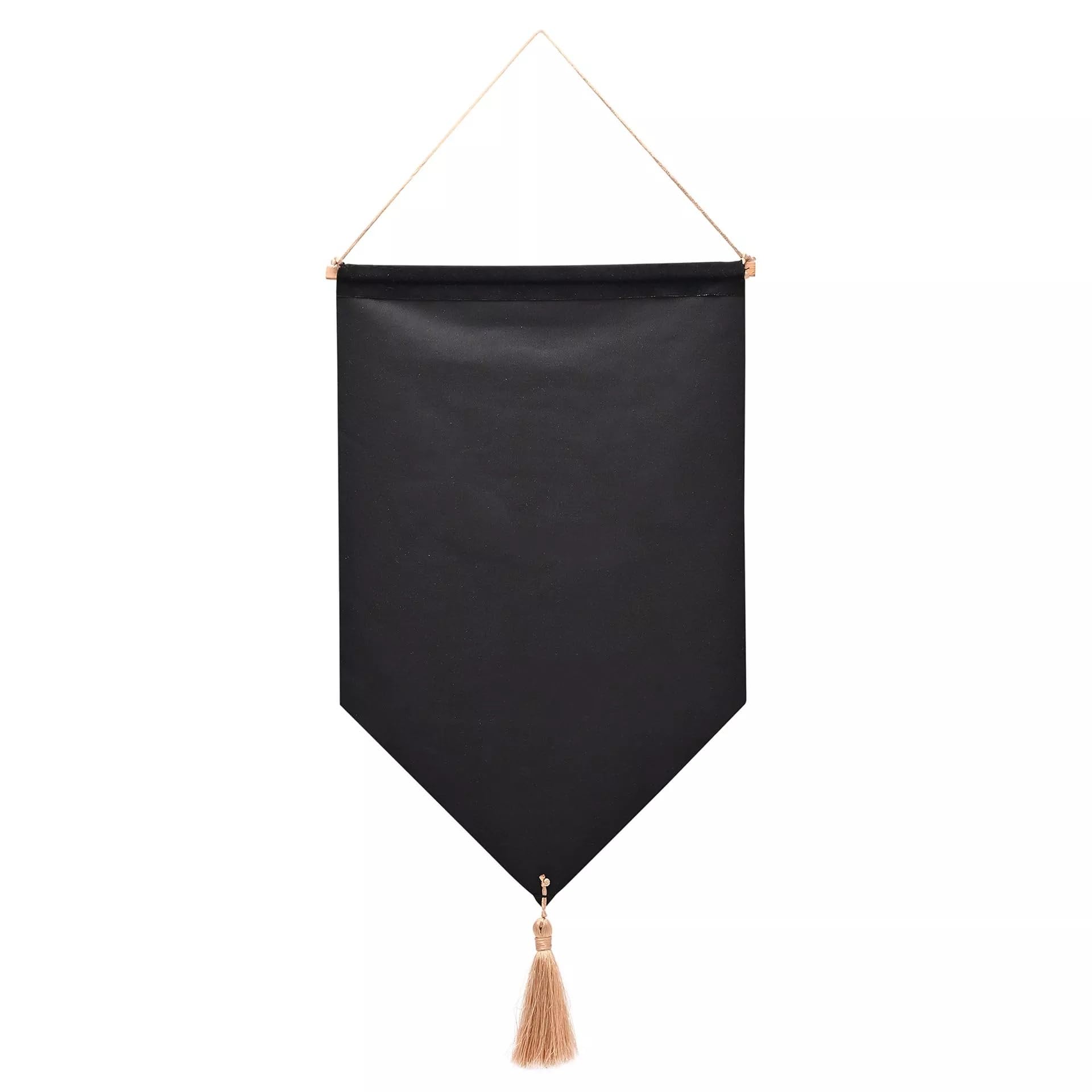 Warner Bros Harry Potter Alumni Banner Privet Drive, Black Wall Hanging with Tassel, Decorative Pennant, Black With Rose Gold Accents - Image 2
