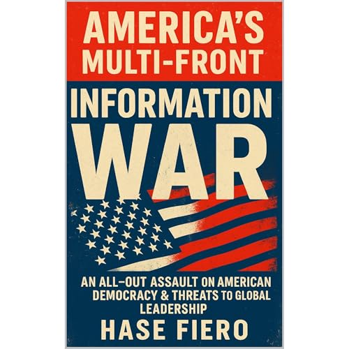America’s Multi-Front Information War Audiolibro Por HASE Fiero arte de portada