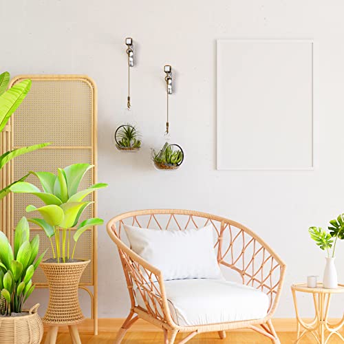 Ftureera Plant Hanger, Wall Planters For Indoor Plants, Wooden Wall Mounted Hanging Plant Hooks For Pots, Wind Chime, Flower Bracket, Lanterns, Patio Garden Decoration-2 Pack #TOP5