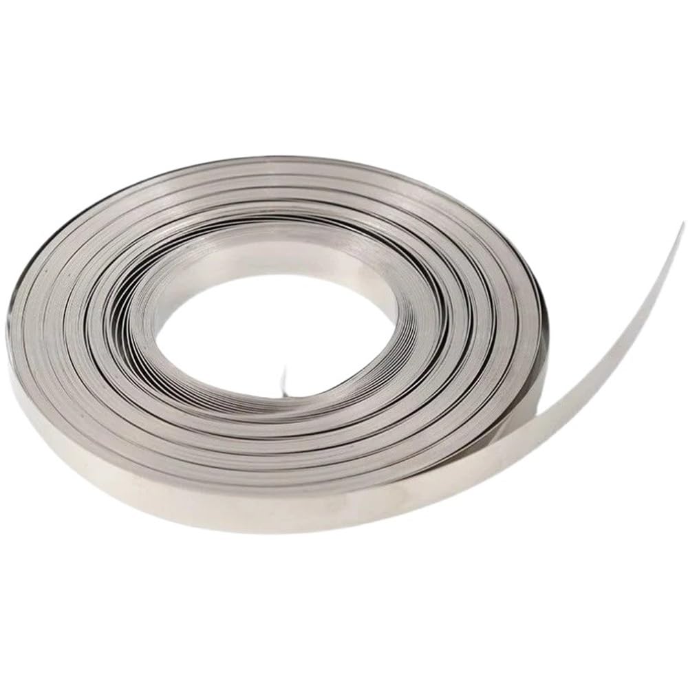 Striscia di alluminio liscia 1060 - lunghezza 1 m/2 m, spessore 0,1-0,5 mm, lamina d'argento resistente alle alte temperature, 1 pz.(0.2x20x1000mm)