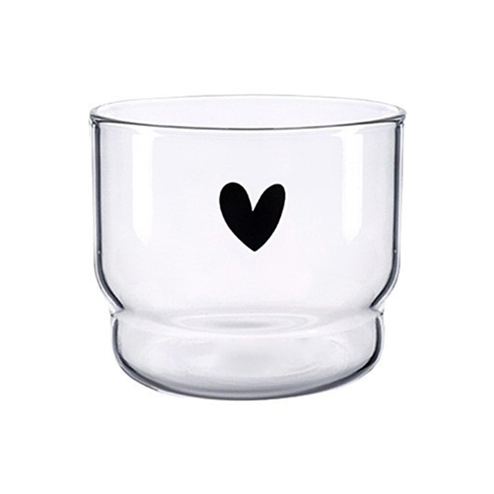 Oxxggkao Microwave Safe Glass Mugs with Borosilicate Materials and Lovely Smiling Designs for Daily Use Borosilicate Glass Tumblers