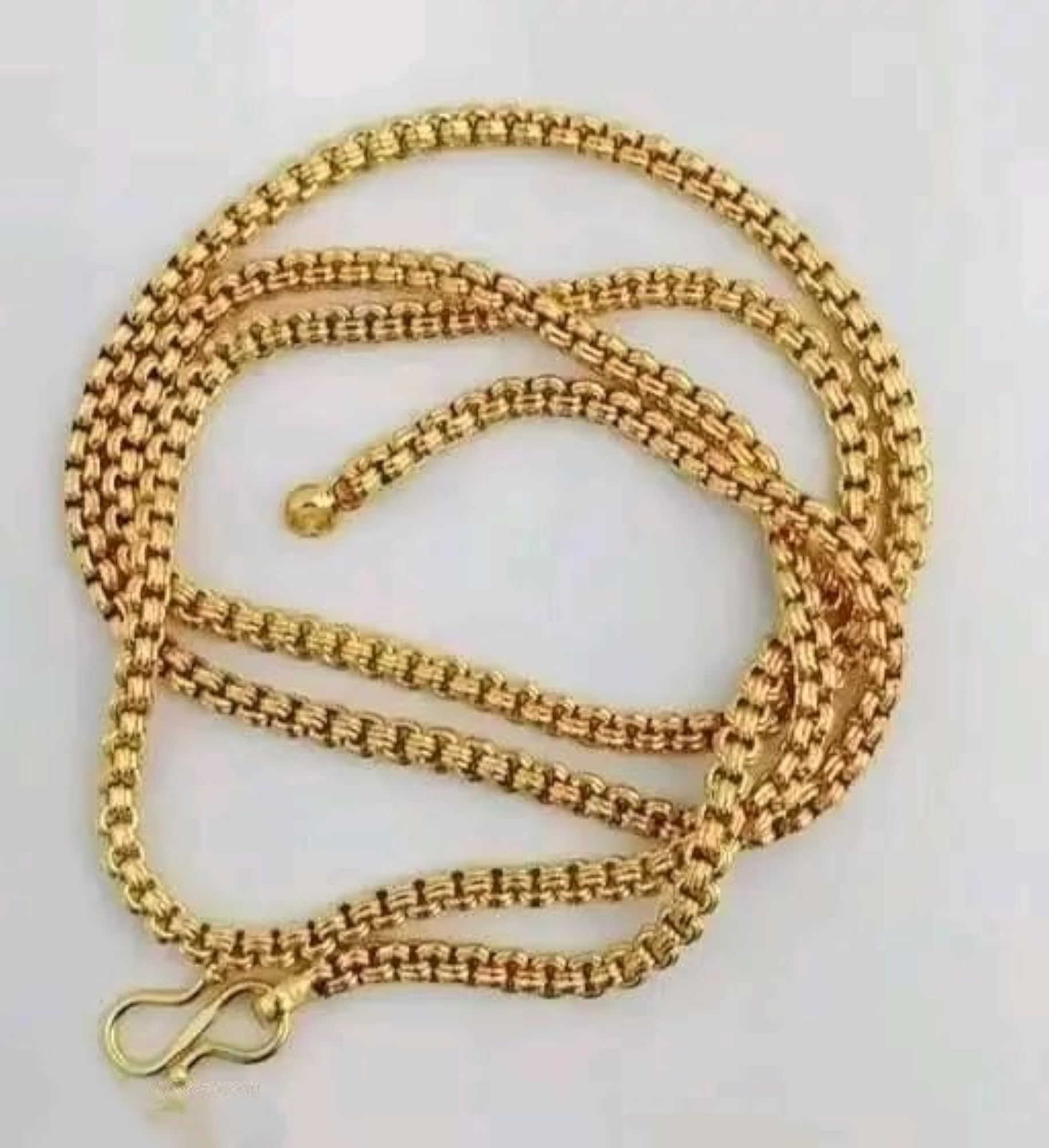 Latest 1 Gram Gold-Plated Chain 24 Inch
