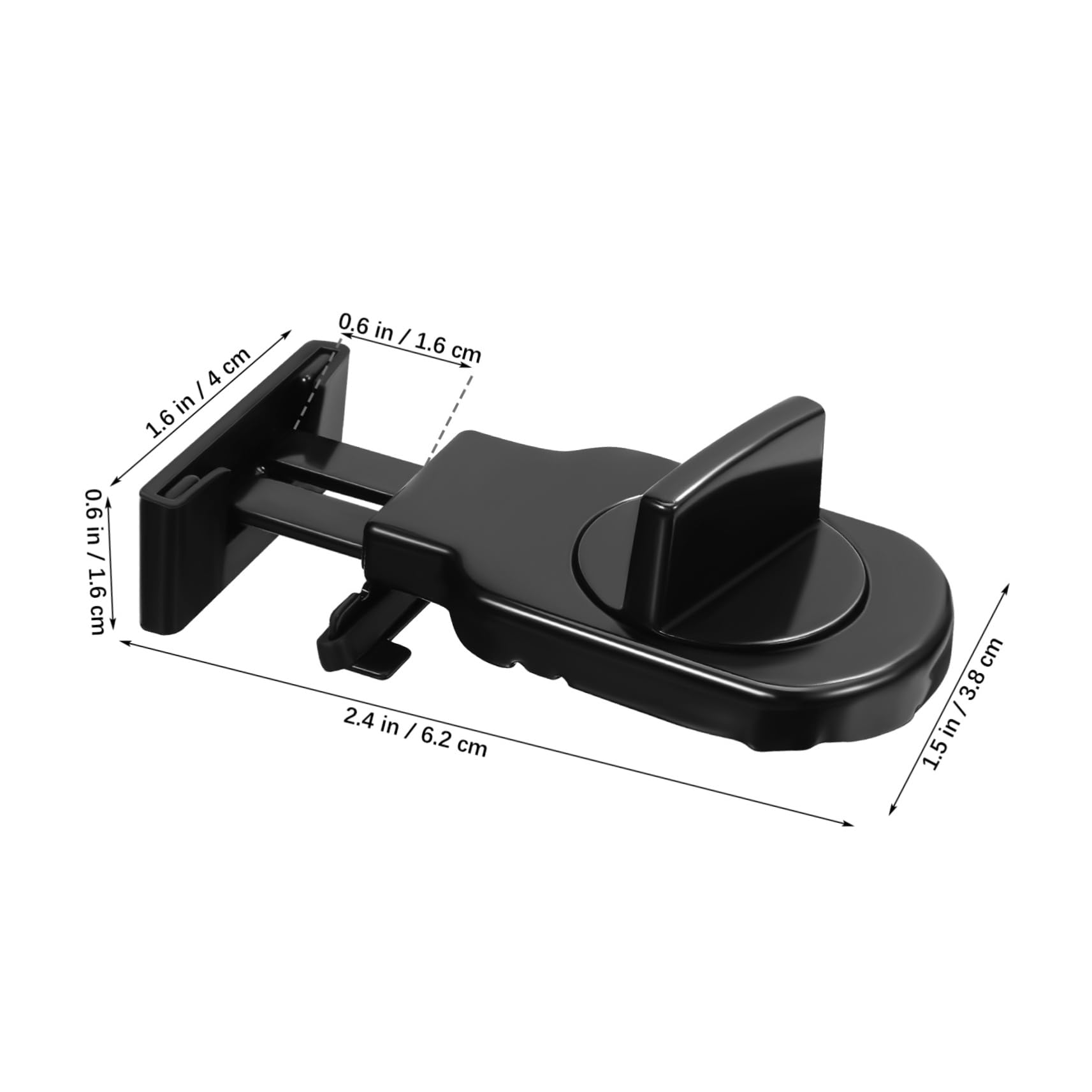 NUOBESTY 5 Ensembles Verrou Pour Fenêtres Coulissantes De Installation Facile Protection Ajustable Pour Divers Types De Fenêtres Construction Robuste 2 Pièces * 5