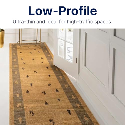 Image of RUGPADUSA - Nature's Grip - 2'x3' - 1 /16 inch Thick - Rubber and Jute - Eco-Friendly Non-Slip Rug Pad - Safe for Your Floors and Your Family, Many Custom Sizes