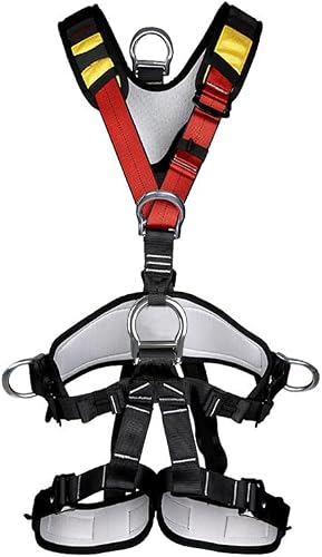 YXGOOD Full Body Seat Belts, for Tree Work Rock Climbing Rescuing Work at Height, Climbing Gear