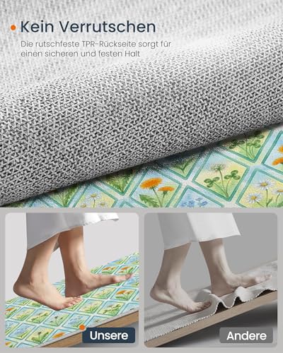 Tapis lavable en machine antidérapant et absorbant de 100cm - 8