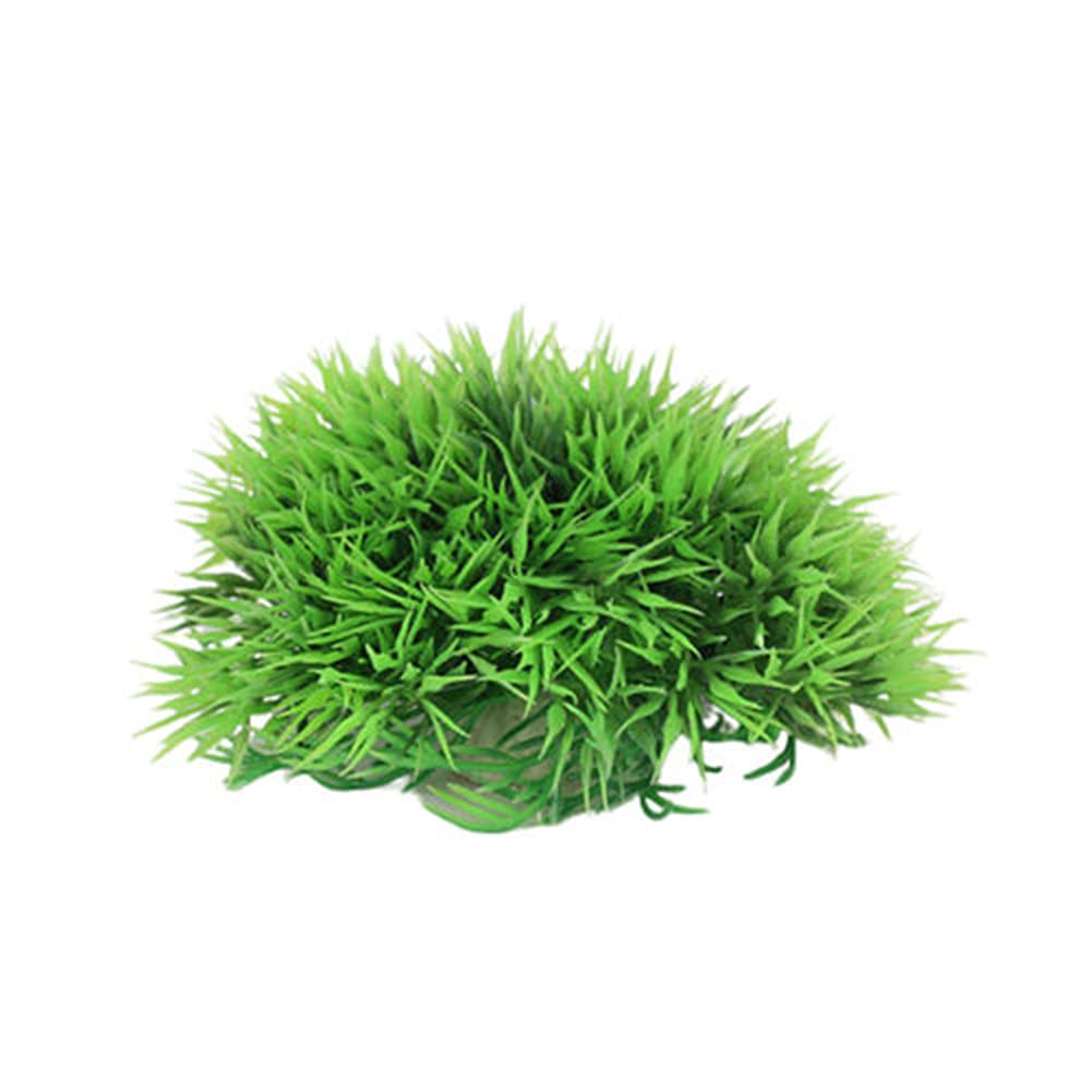 CshengArtificial Plants Java Moss Moss Balls Fake Aquatic Plants Imitation Plants Simulation Haystack Aquarium Supplies Fish Tank Aquarium Landscaping Simulation Water Plants 1pc