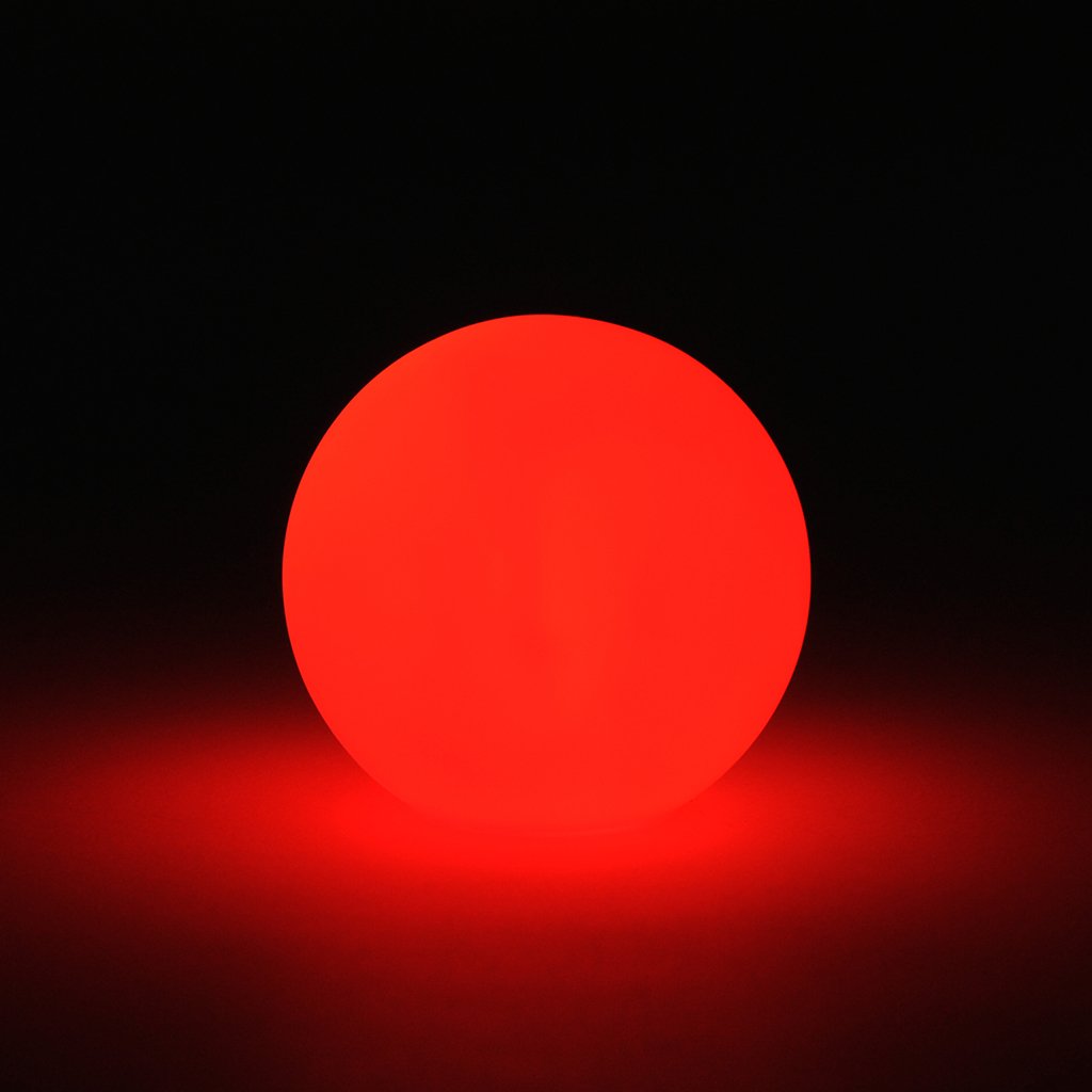 Lampada A Sfera LED 20 Cm: 16 Colori E 4 Modalità, Ricaricabile, Wireless, Con Telecomando, IP65