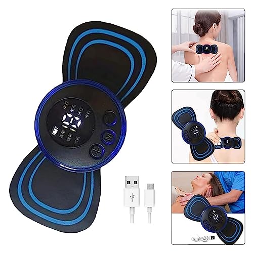 Image of Garth Portable USB Neck Automatic Massage Enhancer Mini Cervical Massager EMS