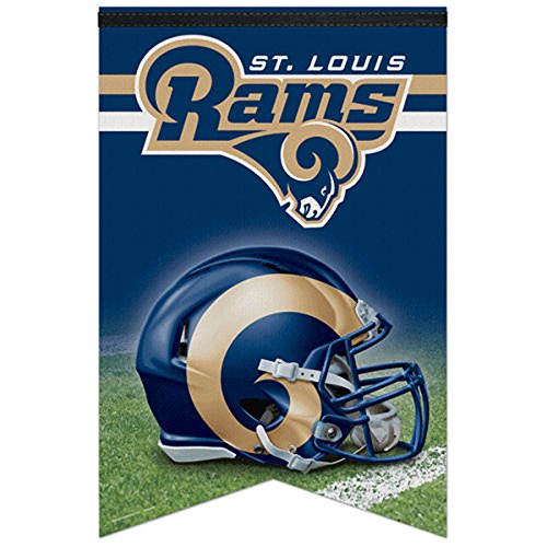 Bannière NFL St. Louis Rams WinCraft en feutre premium de 43x66 cm pour collectionneur